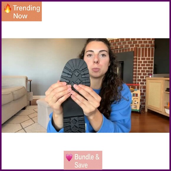 Leather Chelsea Ankle Boots Platform Chunky Heel Slip On Lug Sole - Picture 8 of 8